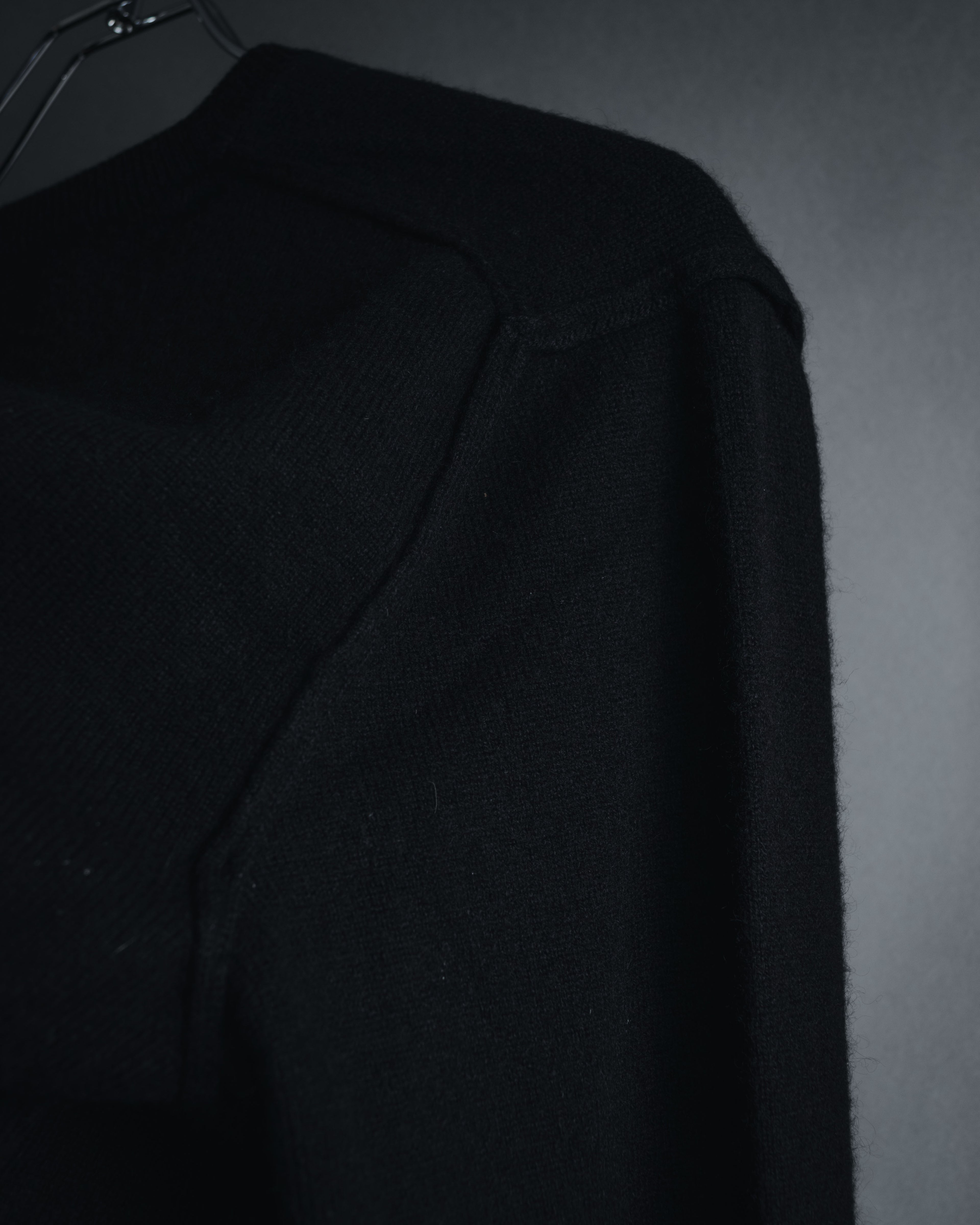 "Dolce & Gabbana" Minimal v-neck fine knit sweater