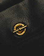 "CELINE" 80's-90's Classic leather top-handle bag