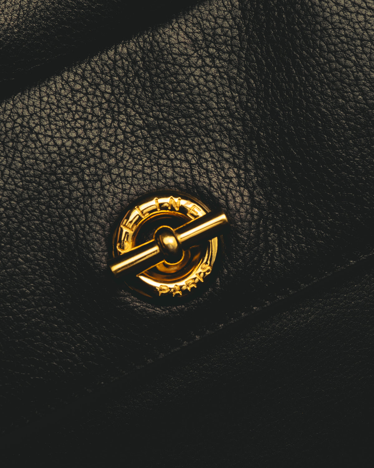 "CELINE" 80's-90's Classic leather top-handle bag
