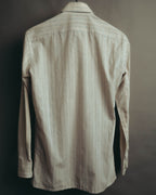 "Yves Saint Laurent" 70's Classic checked dress shirt