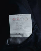 "BALENCIAGA" Tailored Two-Piece Suit Set with Subtle Pinstripes