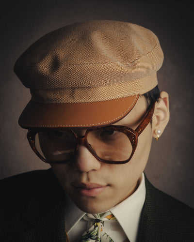 -SPECIAL- “HERMÈS” 2015-2022 leather visor casquette