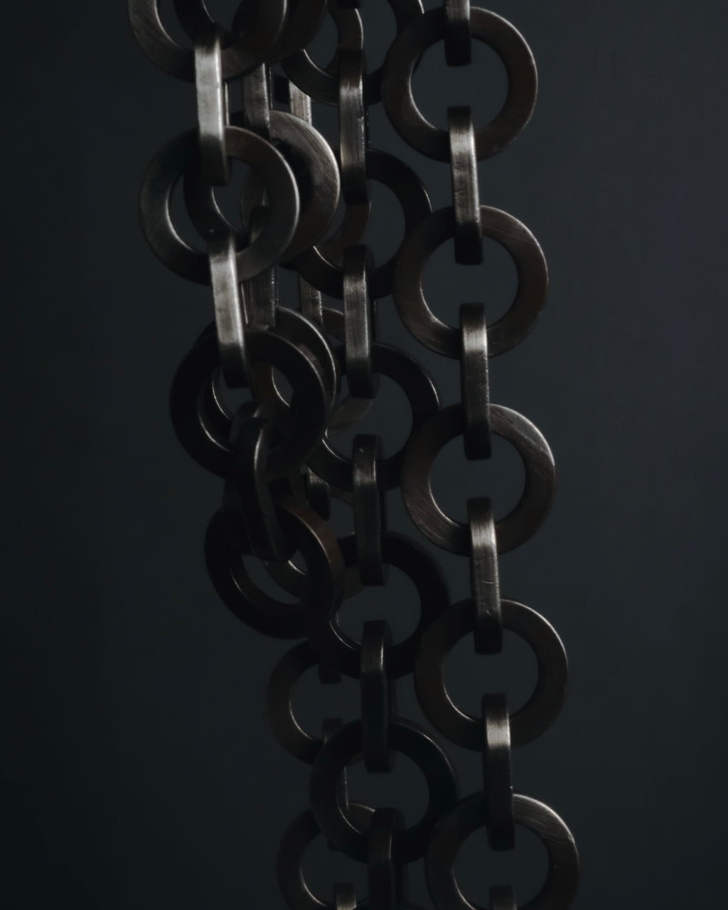 "VALENTINO GARAVANI" 2010’s dark romantic statement necklace＆belt