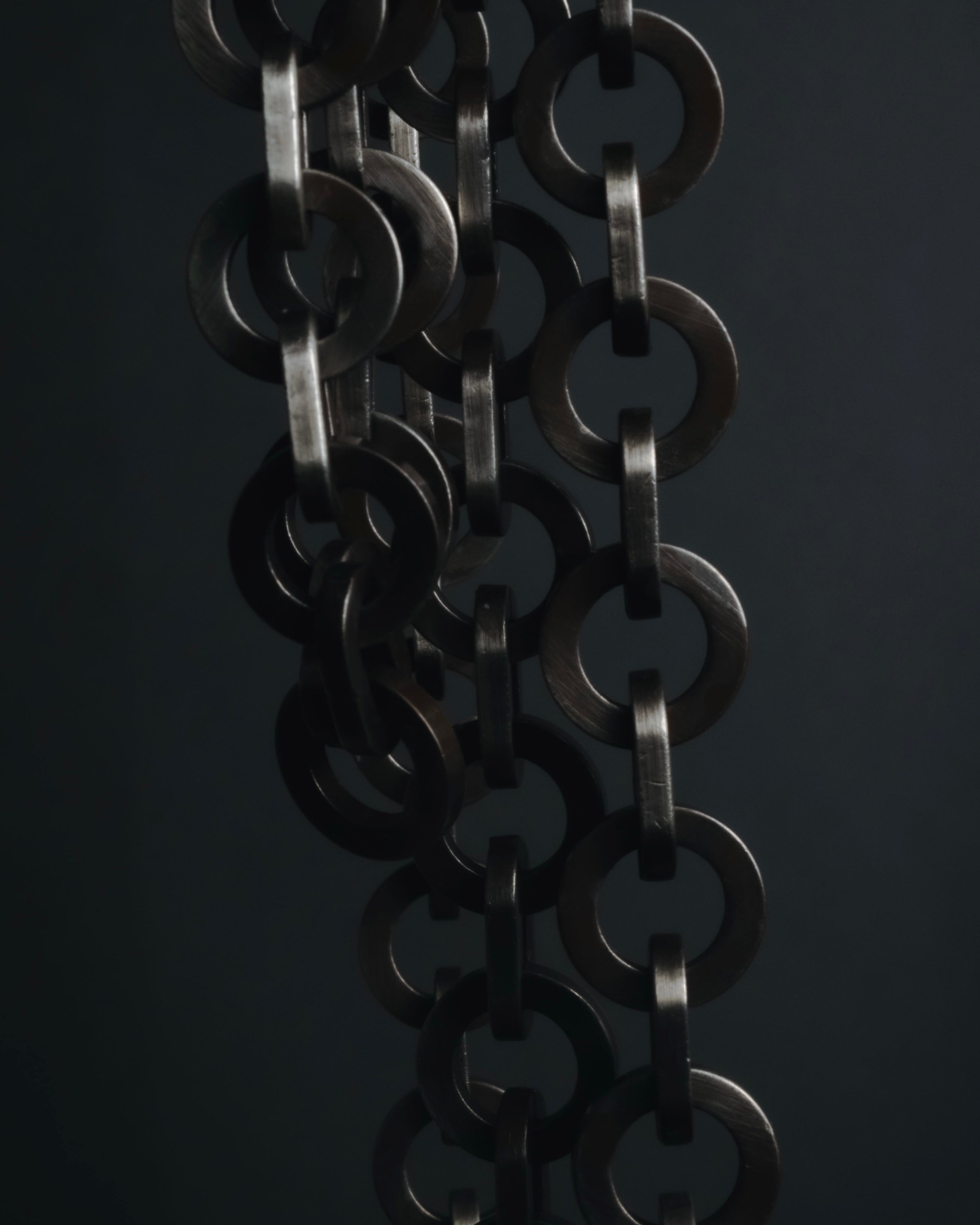 "VALENTINO GARAVANI" 2010’s dark romantic statement necklace＆belt