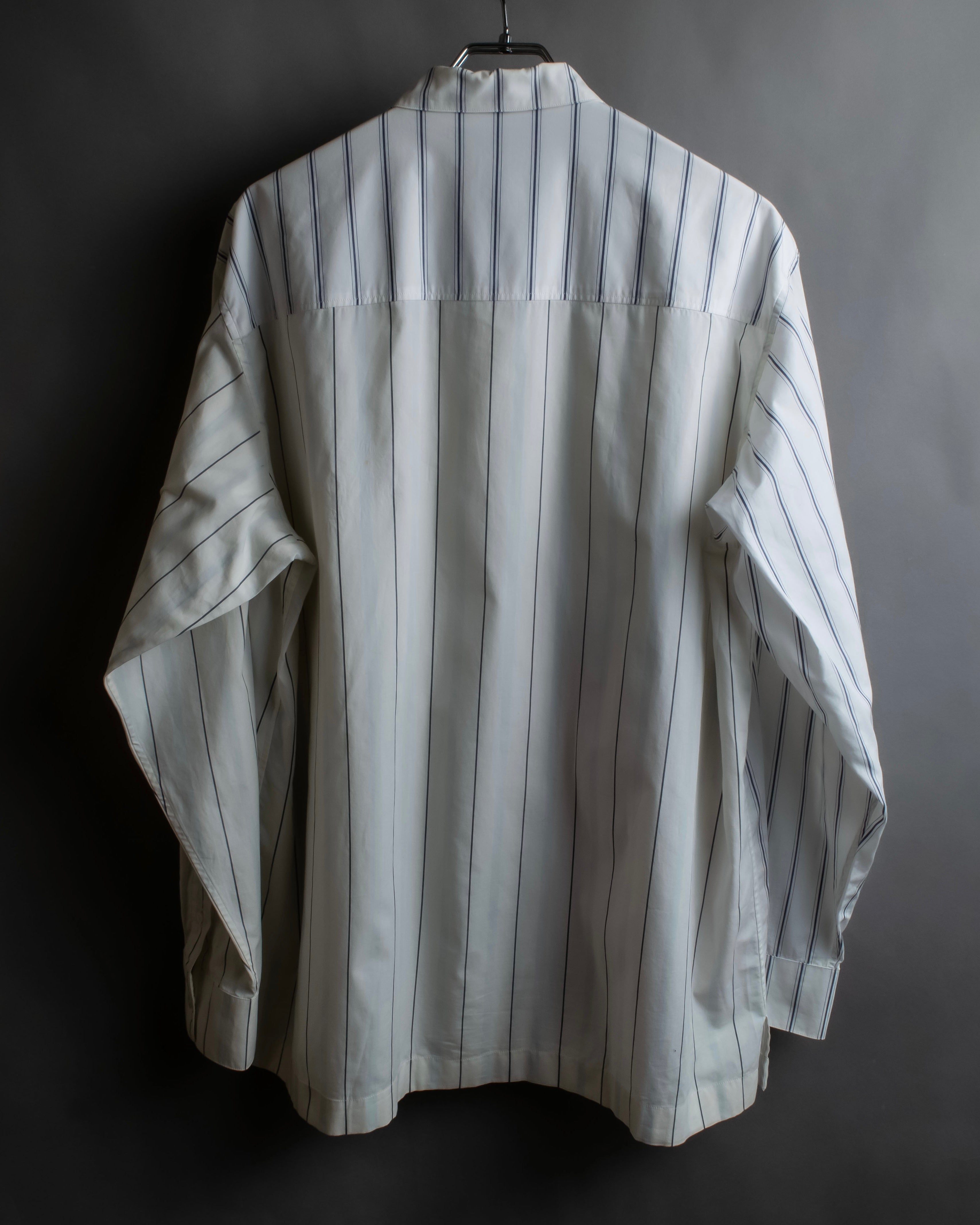"STELLA McCARTNEY" 18SS Drag queen graphic design stripe shirt