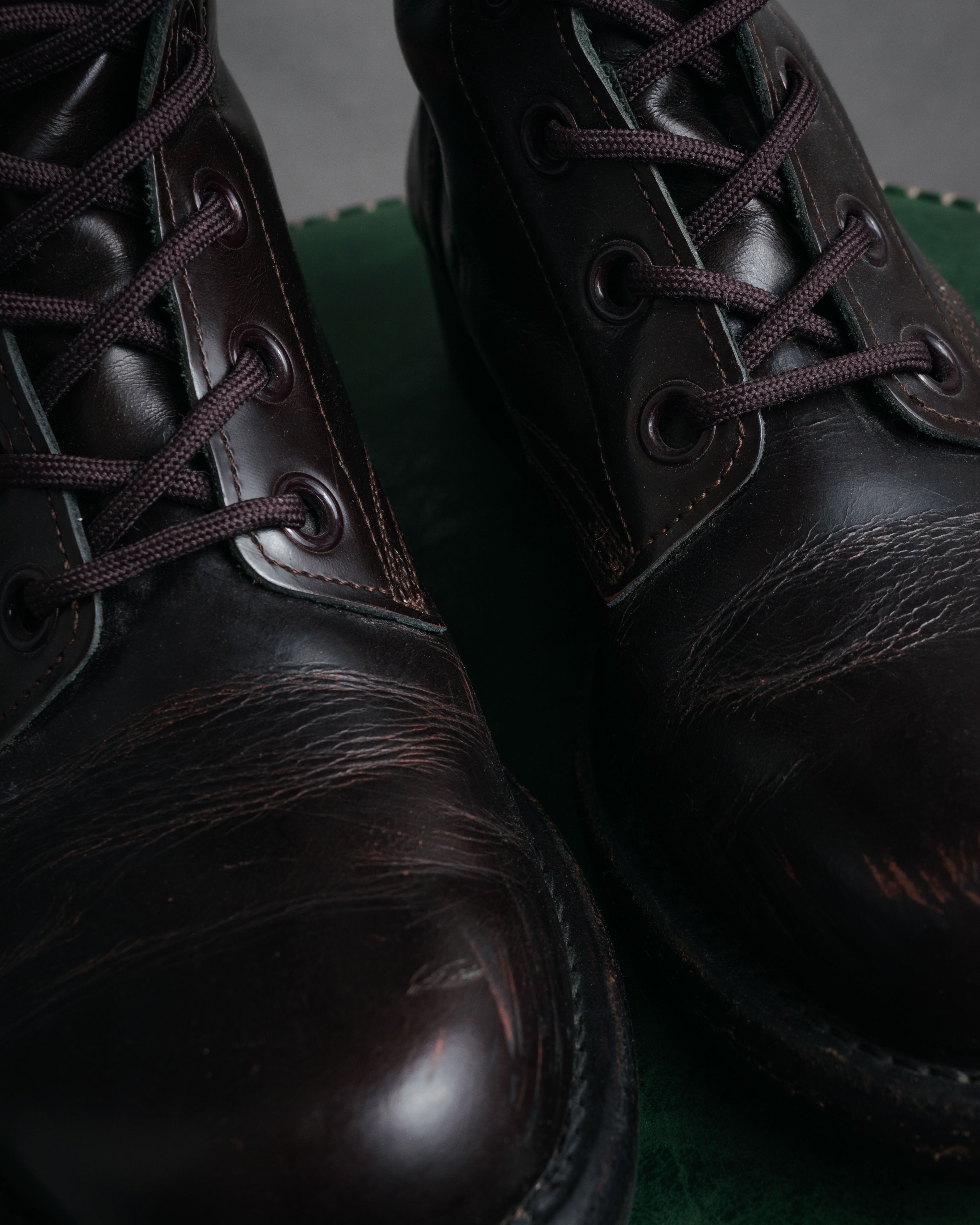 “tricot COMME des GARÇONS”
1990’s-00’s Lace-up military boots