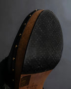 "GUCCI" Horsebit design Princetown heeled loafers