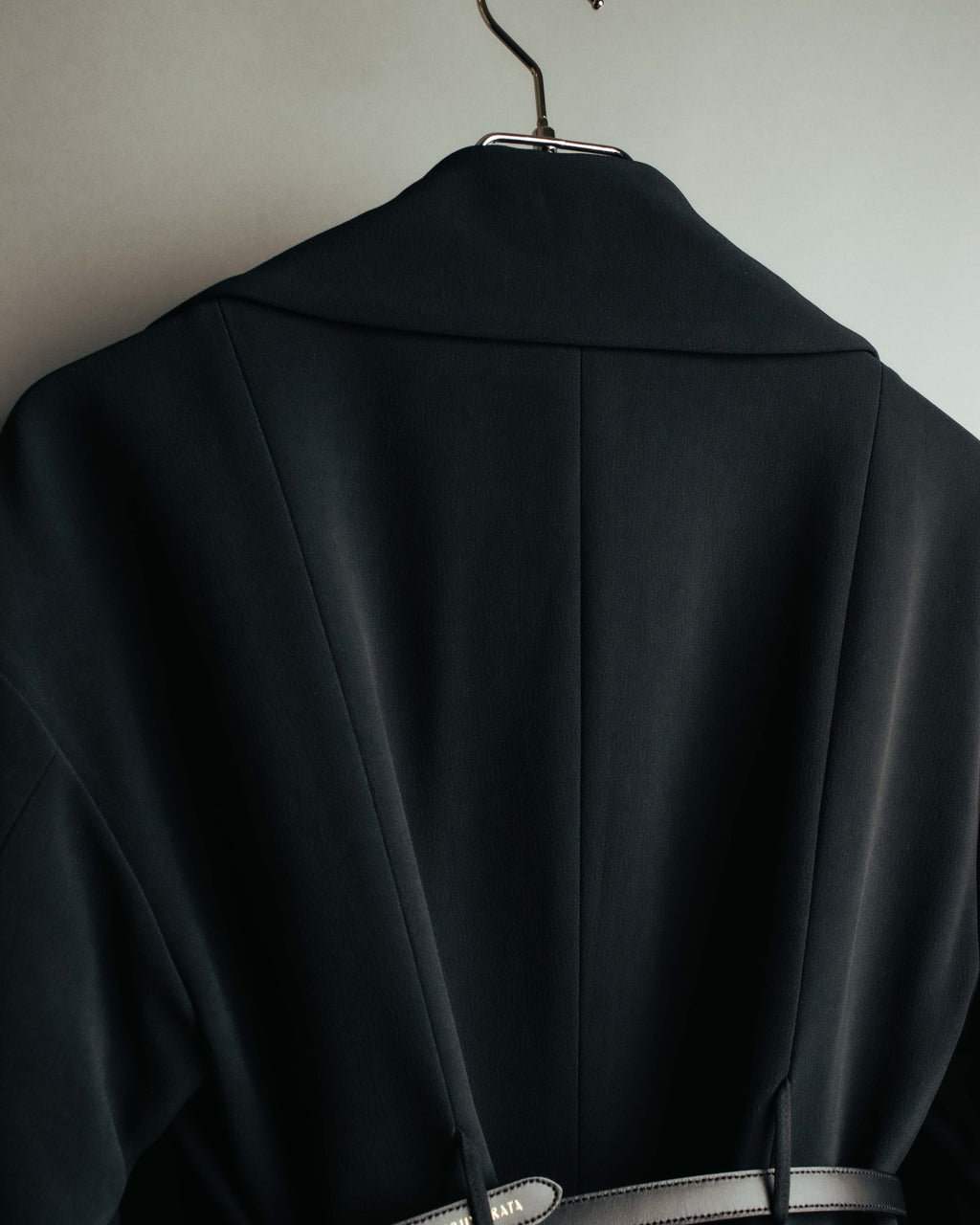 -SPECIAL- “HARUNOBU MURATA” 2024 SS Sculptural belted dress coat