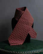 "GIORGIO ARMANI" Wave pattern silk necktie