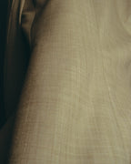 -SPECIAL- "HERMÈS" 90's-00's Wool silk tailored asymmetrical setup suit