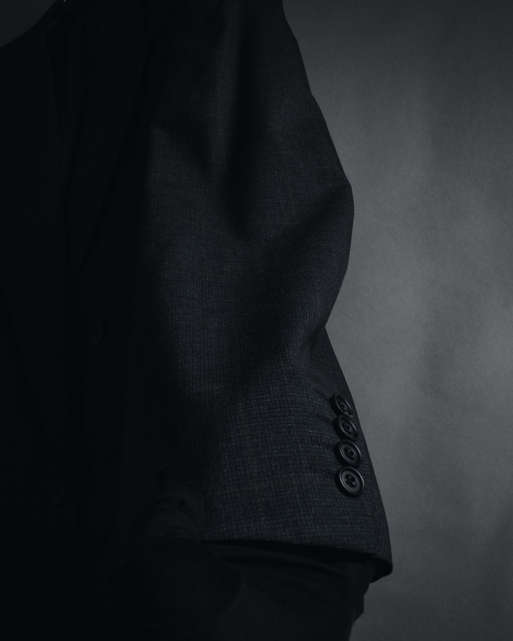 "Burberrys" 90’s double-breasted peak lapel suit set-up