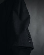 "Burberrys" 90’s double-breasted peak lapel suit set-up