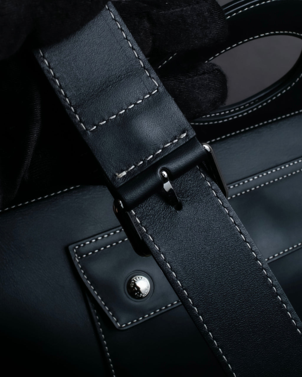 "BURBERRY" Suede switching design 2way shoulder bag