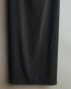 “JIL SANDER” 90’s-00’s Side tie wool wrap skirt