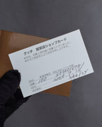 "GUCCI" Charlotte whipstitch hobo leather shoulder Bag