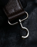 "BALENCIAGA" Circle lock design leather doctor bag