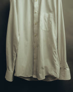 "Yves Saint Laurent" 80's-90's Classic off white dress shirt