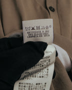 -SPECIAL- “HERMÈS” 90’s-00’s Trompe l’oeil cotton knit cardigan