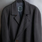 "CHRISTIAN DIOR MONSIEUR" Large lapel cashmere blend oversized mid length coat