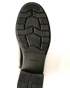 PRADA / Patent Rubber Rain Boots Black