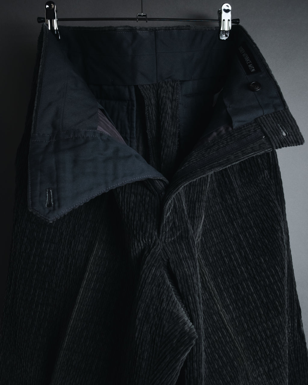 –SPECIAL– "ISSEY MIYAKE MEN" 98AW garment-pleated cotton tailoring set-up