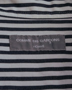 "COMME des GARCONS HOMME" 00's Graphic striped long sleeve shirt