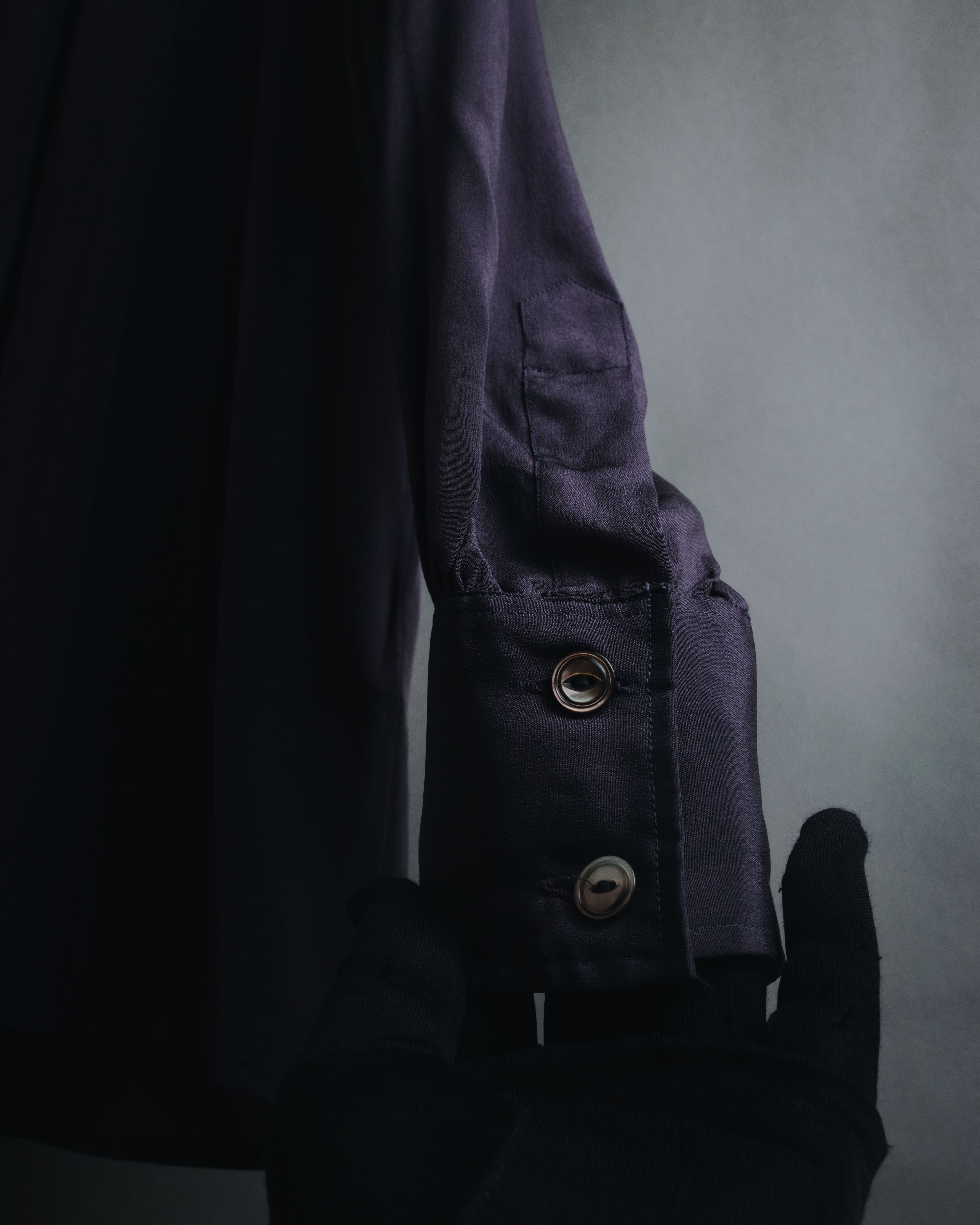 "Yves Saint Laurent" Late 80s silk bow tie blouse