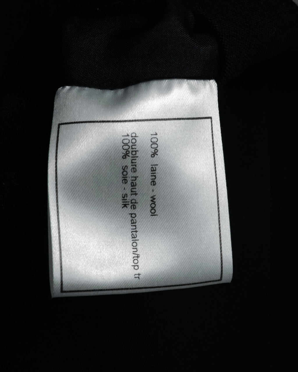 –SPECIAL– “CHANEL” 97AW Wide tuck trousers