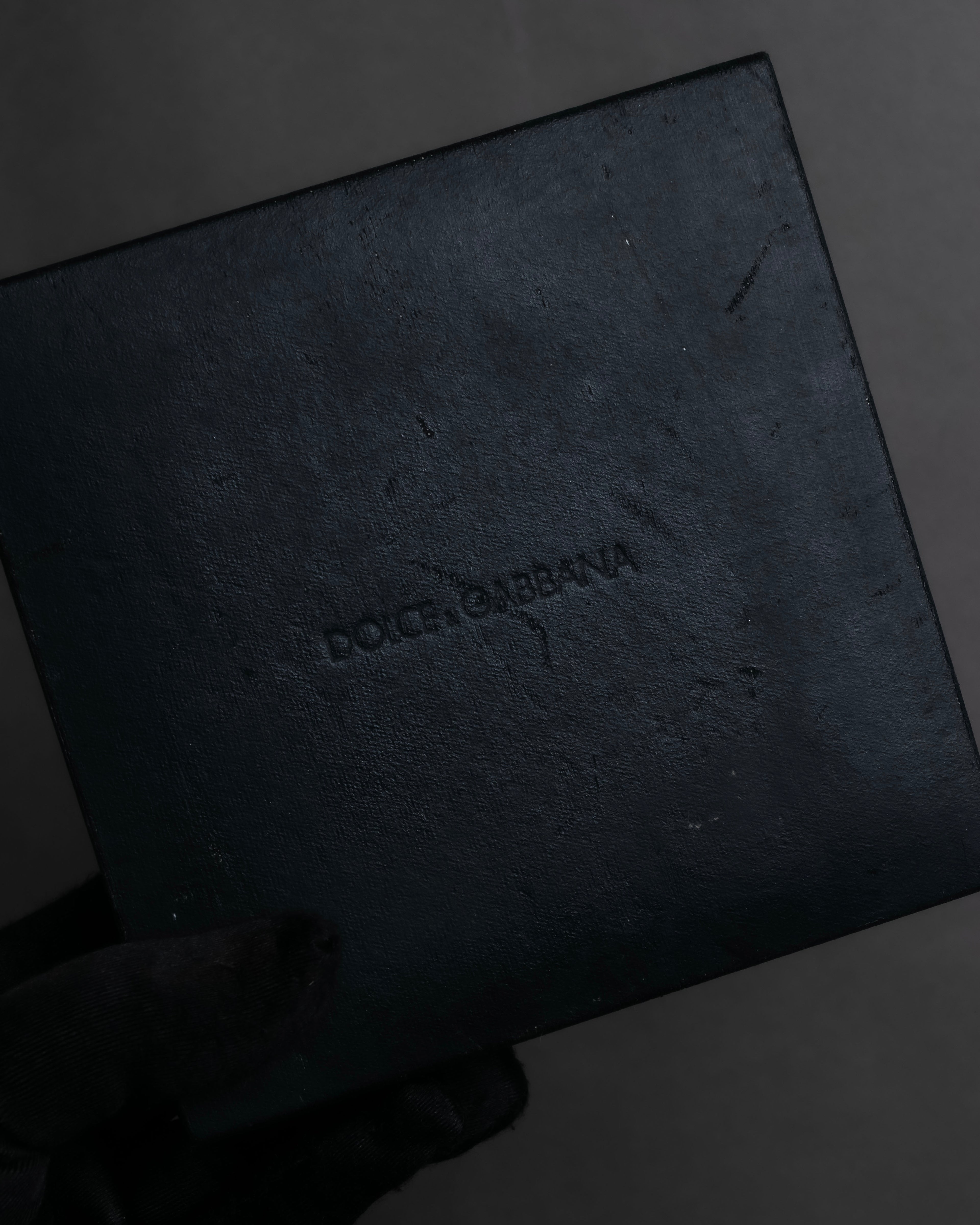 "Dolce & Gabbana" Ultra-thin wire layered gold metal bangle