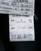 "GUCCI" 90's Tom Ford period bird eye weave set up