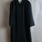 "BURBERRYS" Fly front cashmere blend oversized 2way soutien collar coat