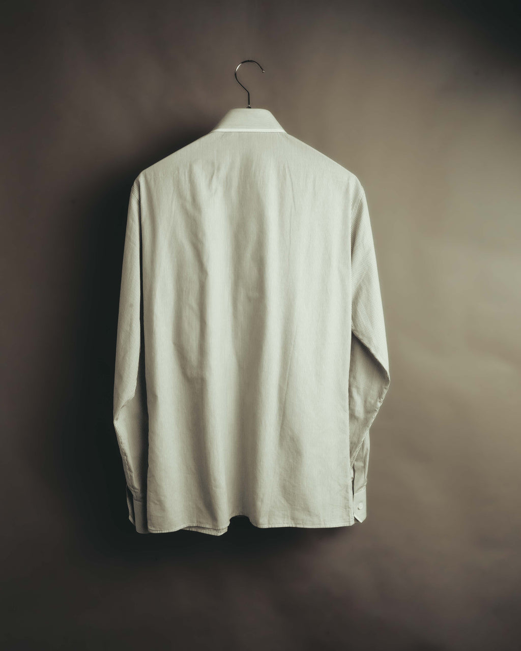 -SPECIAL- "Dior" 00's-10's Fine pinstripe concealed placket dress shirt