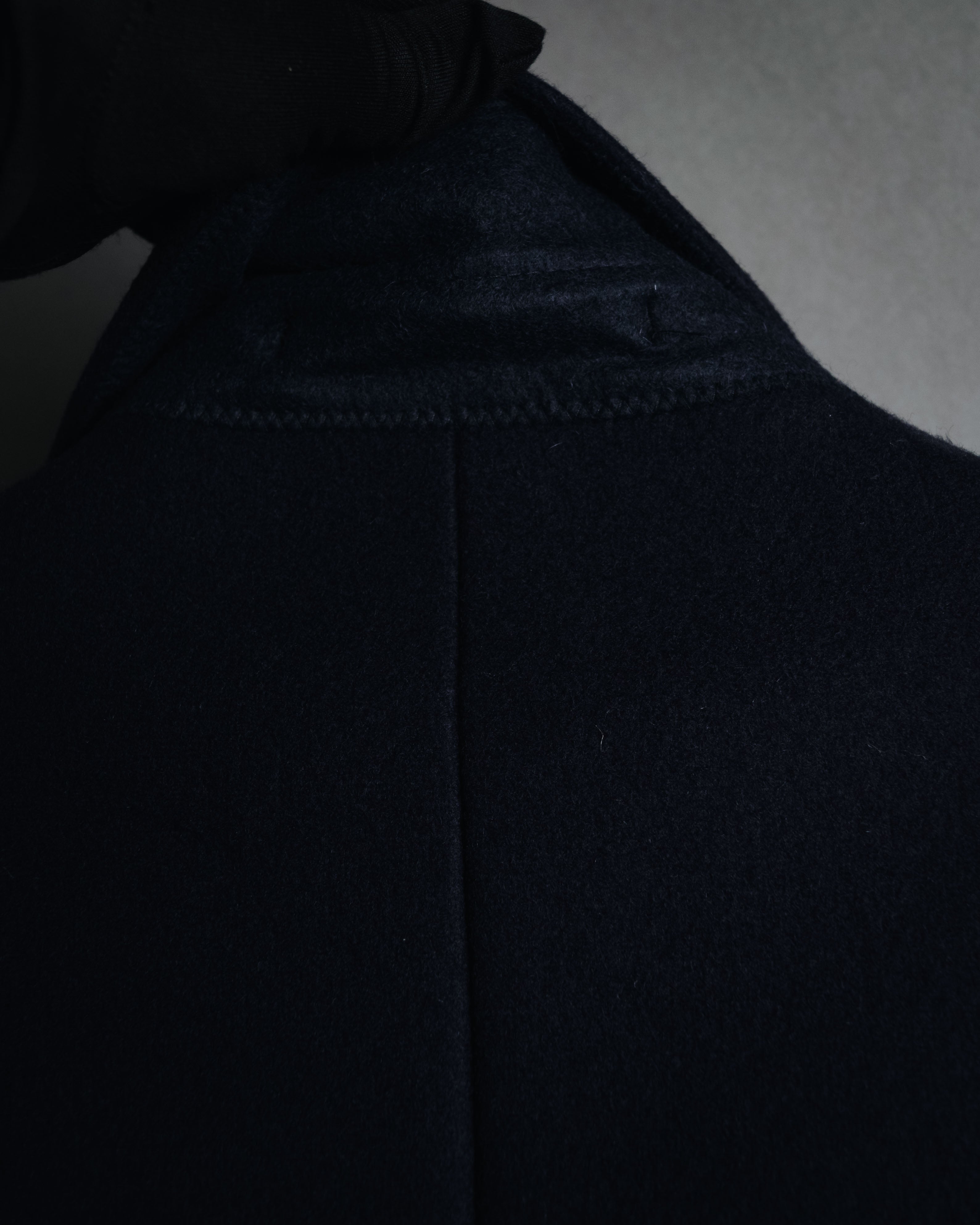 "Acne Studios" 2016-20’s rigid wool melton chester coat