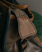 "Chloé" 2000's two-tone leather structured tote bag