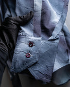 Vintage wrinkled unevenly dyed shirt