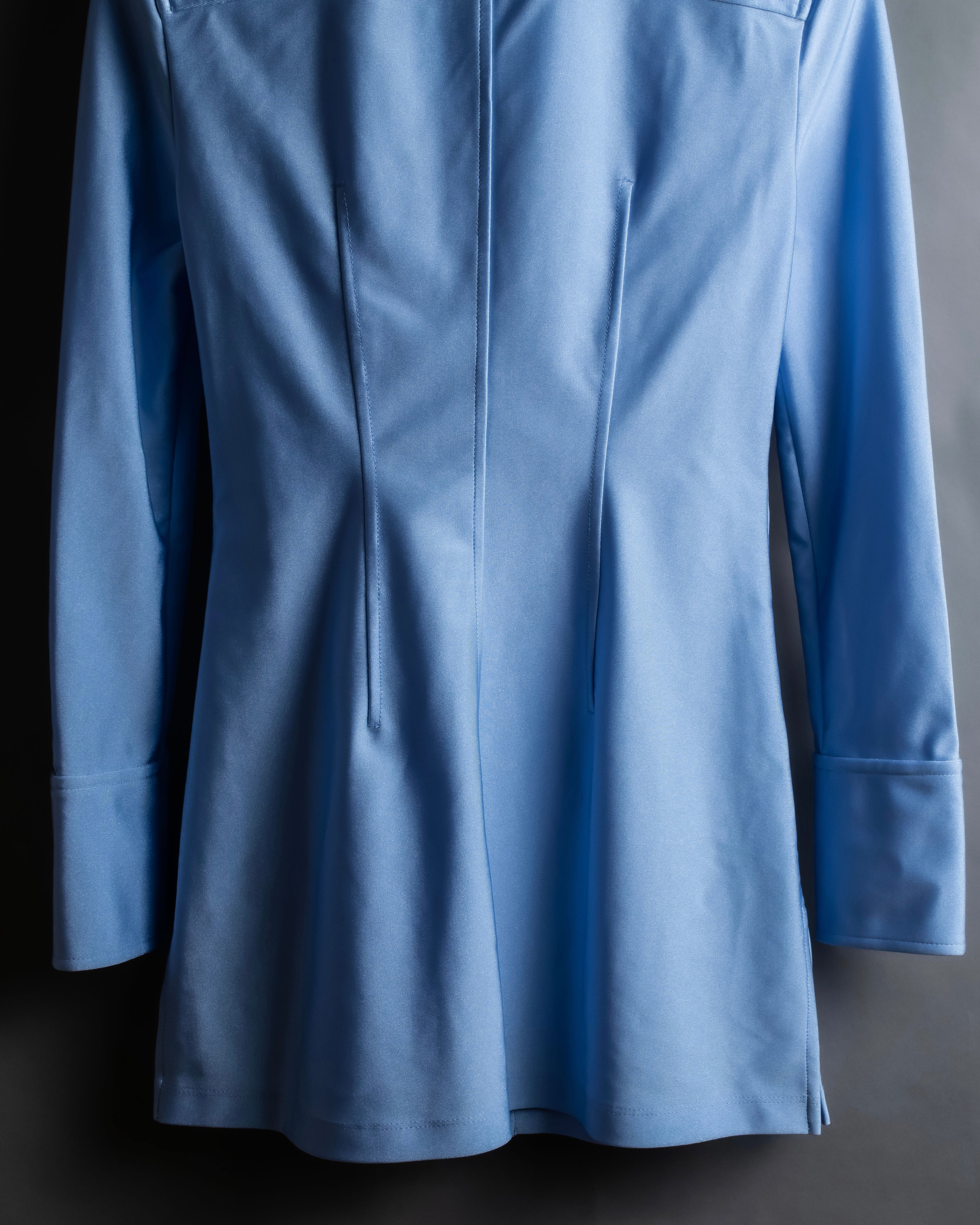"ALEXANDER WANG" Three-dimensional cut design light blue shirt
