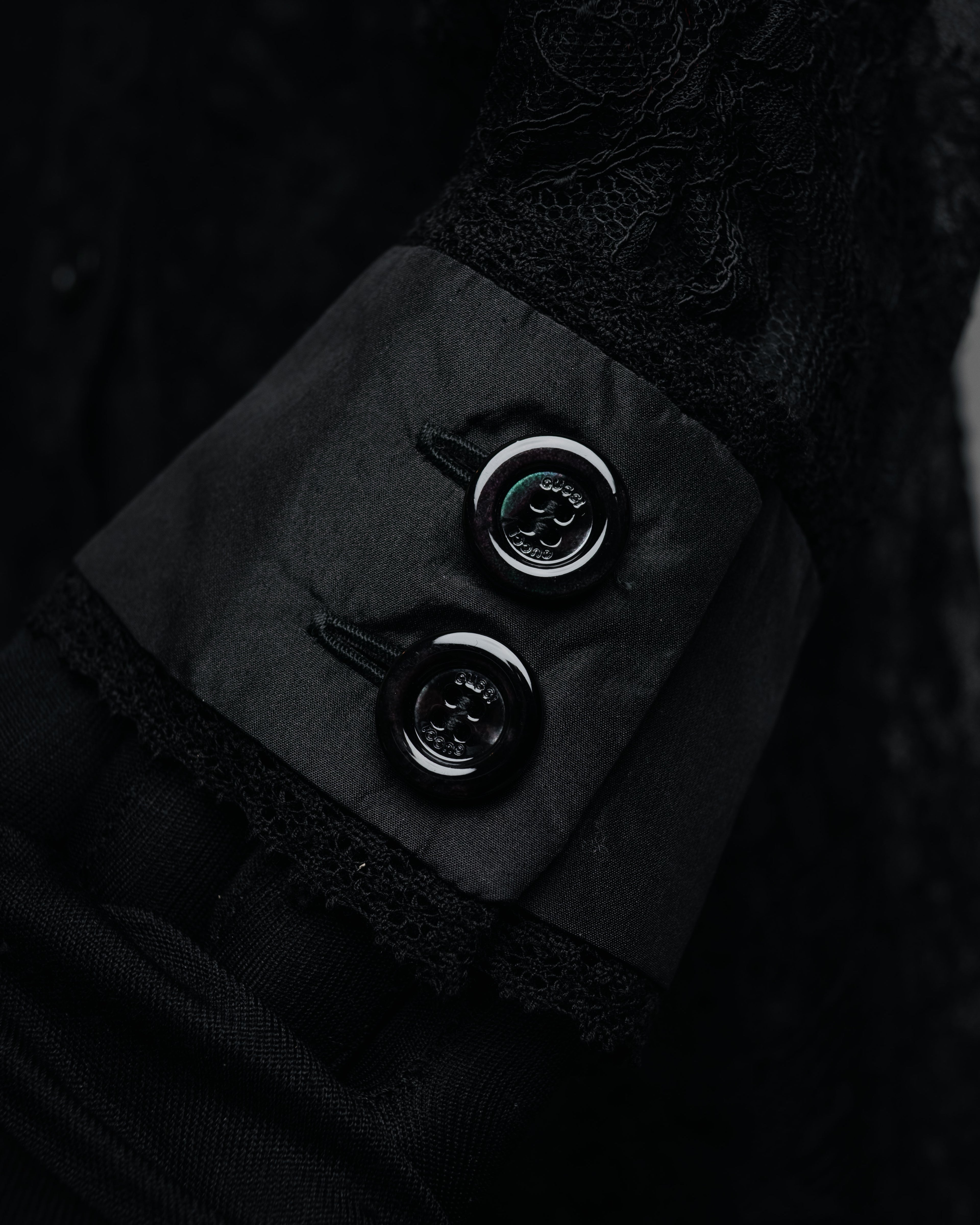 -SPECIAL- “GUCCI“ 2017-18 Fall winter lace bow blouse