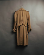 -SPECIAL- “HERMÈS” 90’s-00’s Margiela era draped wool trench coat