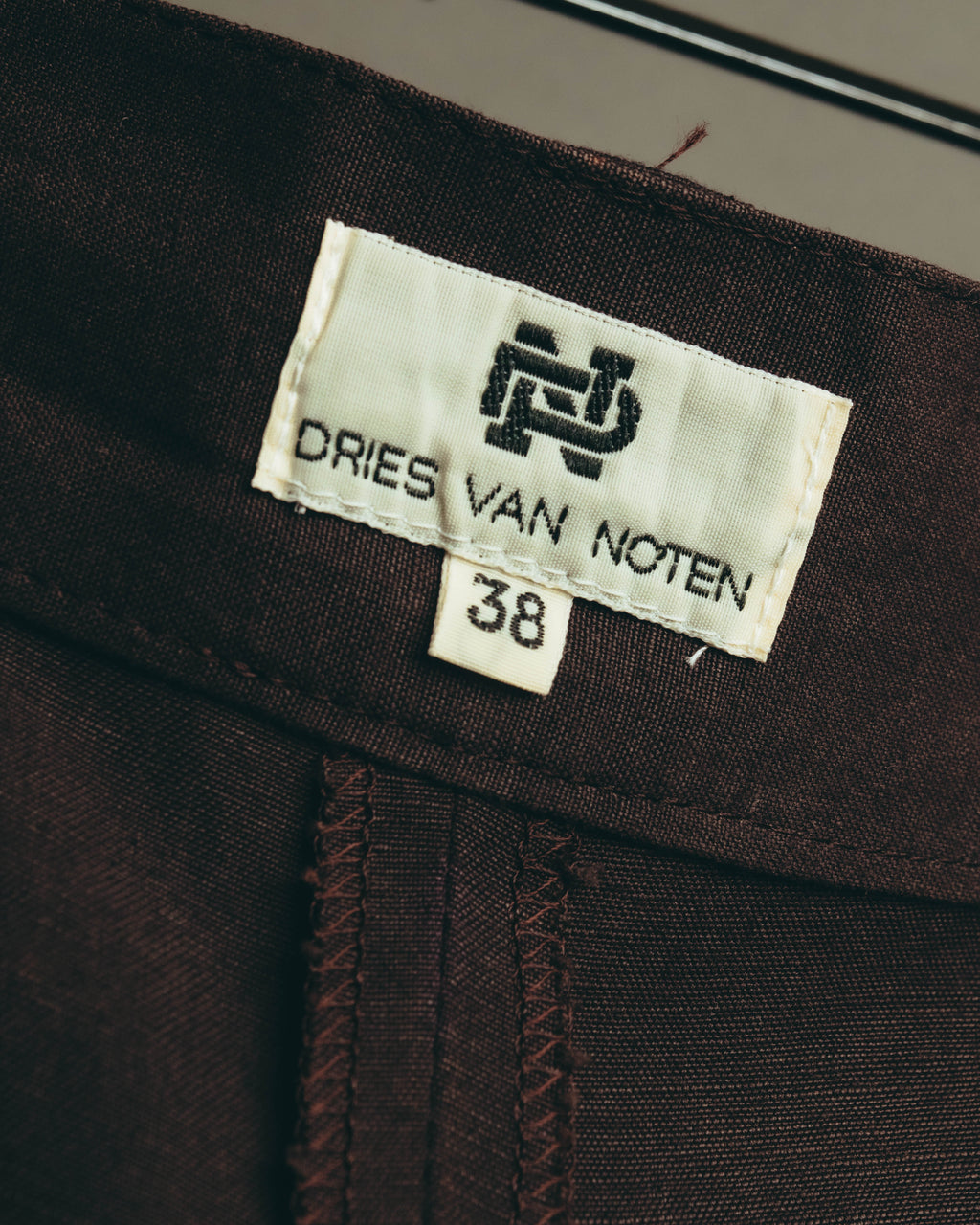 -SPECIAL- “DRIES VAN NOTEN” 90’s–00’s Rayon linen tailored long jacket and shorts set up