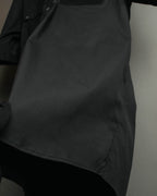 "Jil Sander" 2015-16 coated panel short sleeve shirt