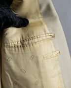 "CHRISTIAN DIOR MONSIEUR"
Peaked lapel double breasted wool tailored jacket