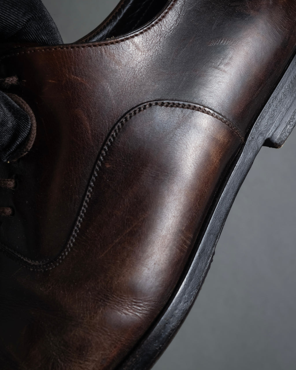 "GUCCI" Classical oxford leather shoes