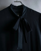 "GIVENCHY" Bowtie design pleated dress