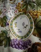 “Salvatore Ferragamo” 90’s Harvest still life silk scarf