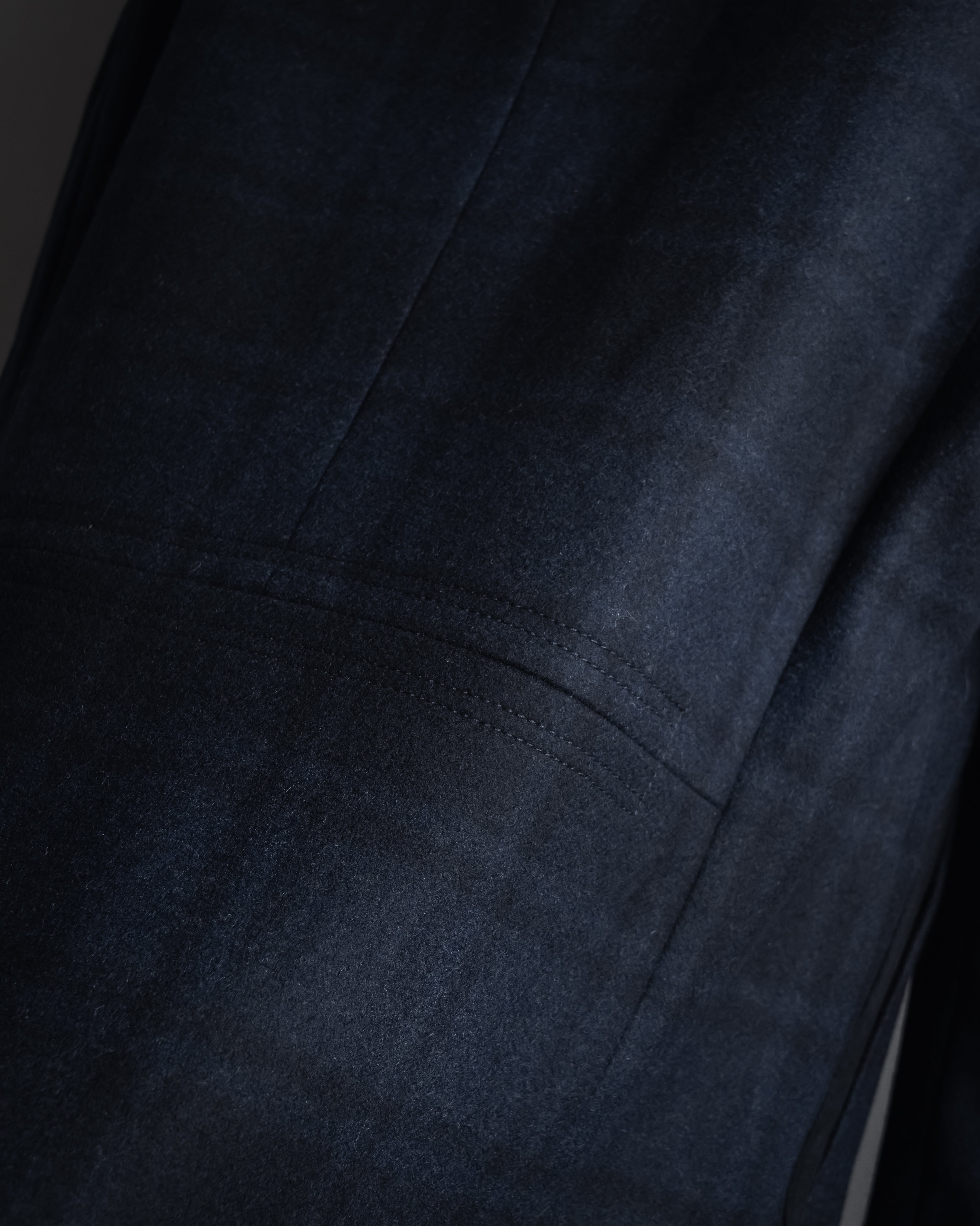 "HUGO BOSS" Double-breasted plaid coat