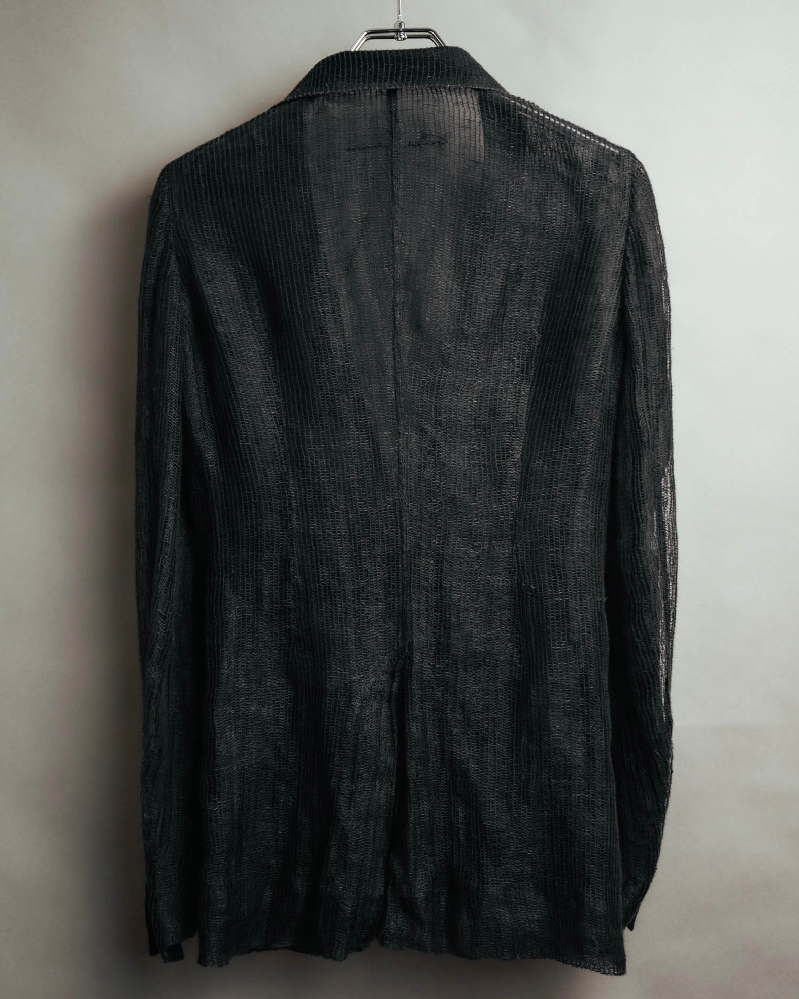 -SPECIAL- “Rick Owens” 2000’s Open weave shawl cardigan