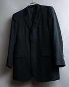"ISSEY MIYAKE MEN" Shawl collar tailored jacket and two pleat tapered slacks set up