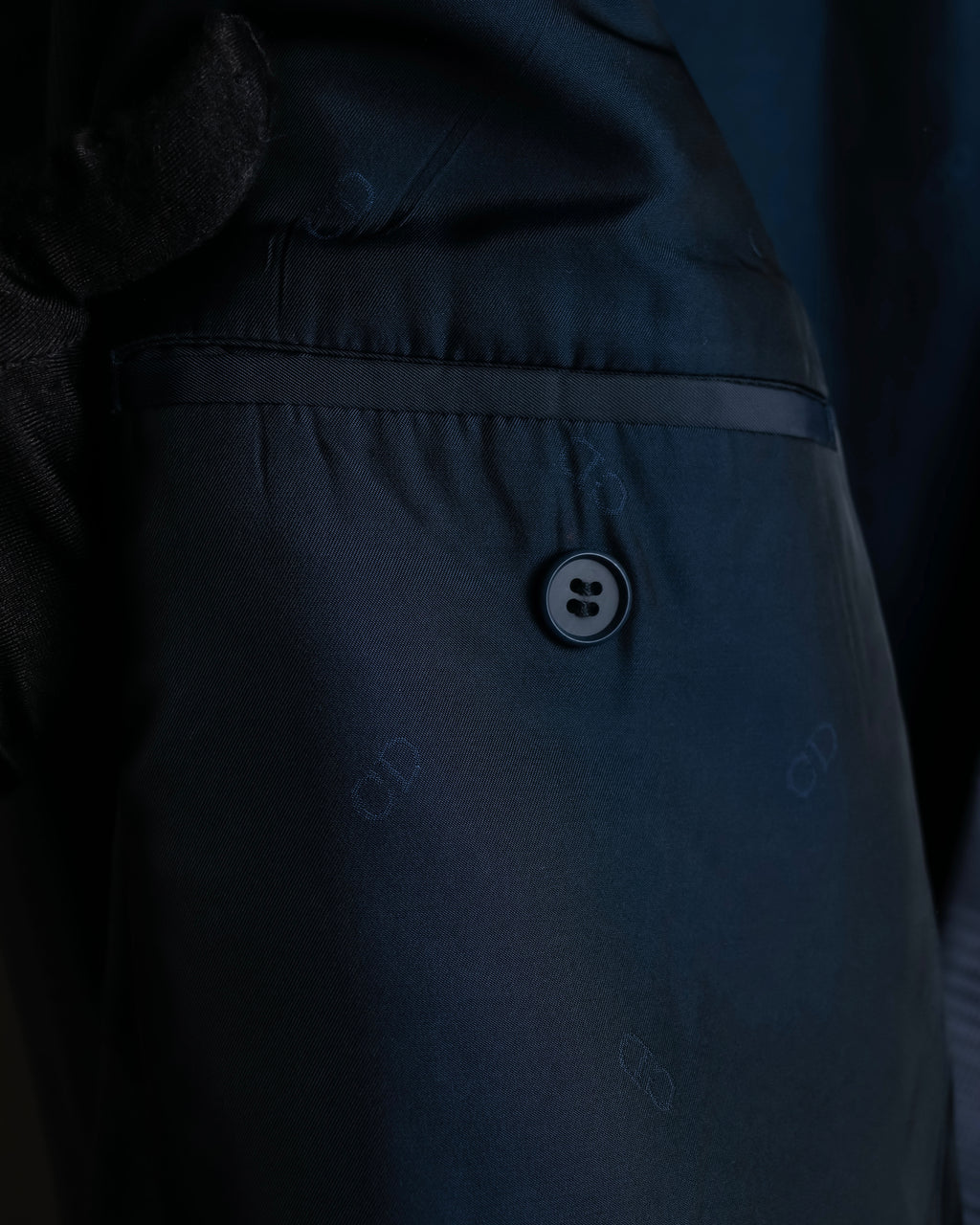 "CHRISTIAN DIOR MONSIEUR"
Shadow check pattern structured set up