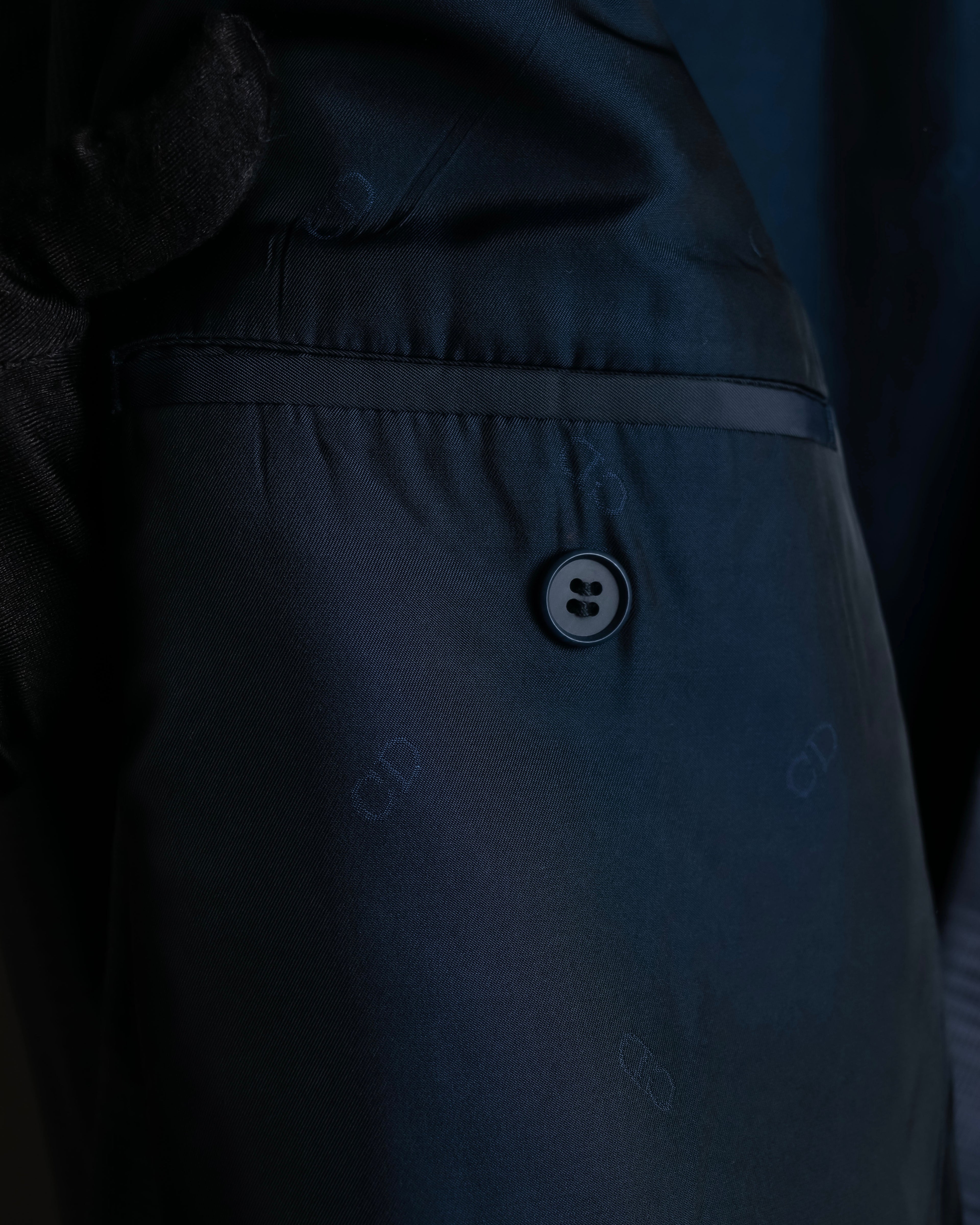 "CHRISTIAN DIOR MONSIEUR"
Shadow check pattern structured set up