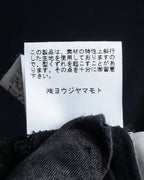 "YOHJI YAMAMOTO FEMME"
Sheer cotton round neck pullover